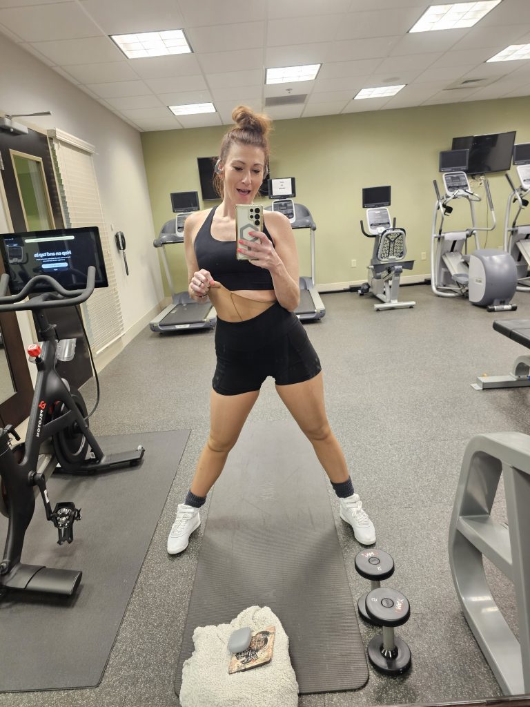 Early morning workout